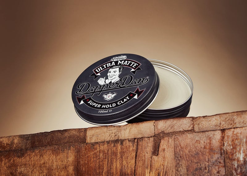 Dapper Dan Ultra Matte Hair Clay, Super Hold, Long Lasting Clay with Immediate Grip, Easy Application Hair Styling Clay For Men, Gently Fragranced, 2 x 3.38 fl oz - Image 3